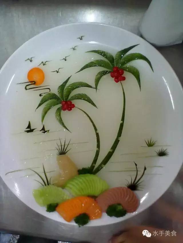 精美冷菜拼盘作品