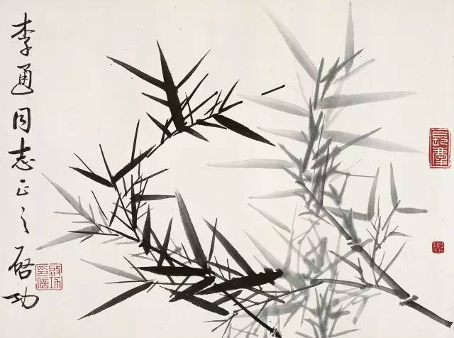 启功|启功画竹，风景独好！