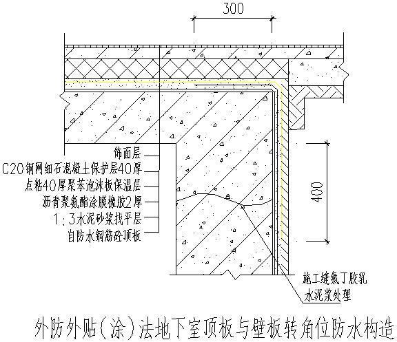 樓地面防水節點▲立管處(有套管)節點詳圖▲管道補洞,地漏口防水做法