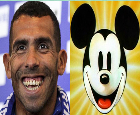 特维斯去了迪士尼回来后,有机智的网友发现,特维斯跟米老鼠竟然越长越