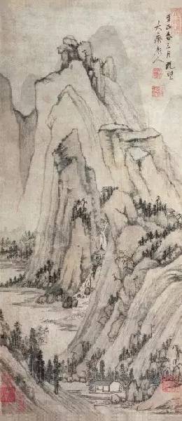 山水画|最好的元代山水画，一定有他们