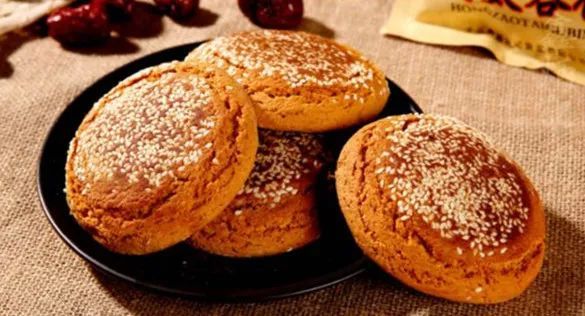 山西特产山西传统名吃糕点之王太谷饼