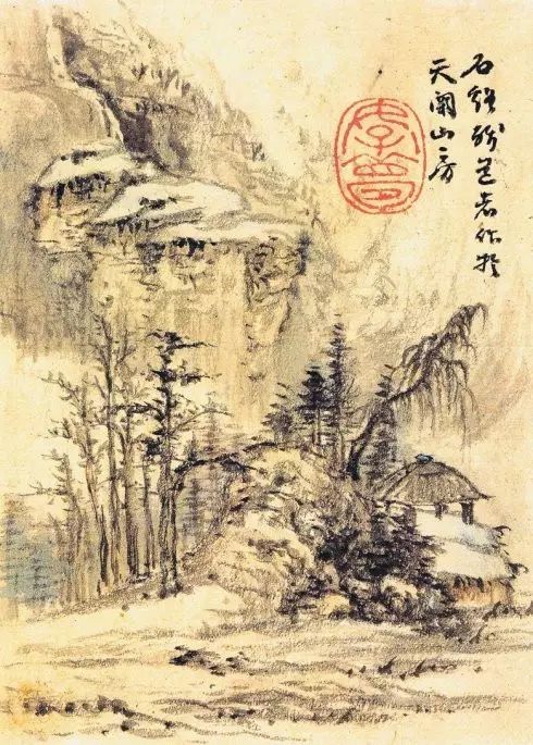 髡残|看髡残的画，就像吃了一杯龙井茶
