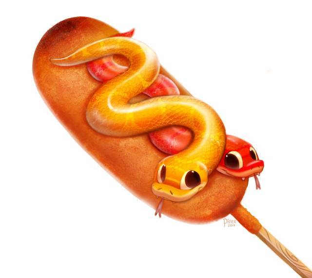 阿咔|喂！把动物画成这样，还能不能让人好好吃东西了？
