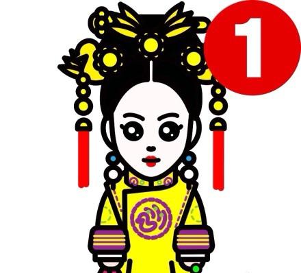 孙俪晒出由自己剧照演变而来的头像