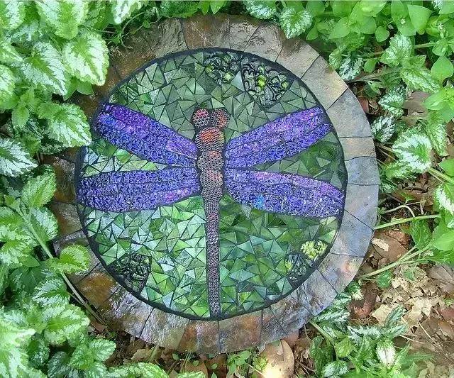 庭院|漂亮的汀步踏石，你自己动手就可以做几个