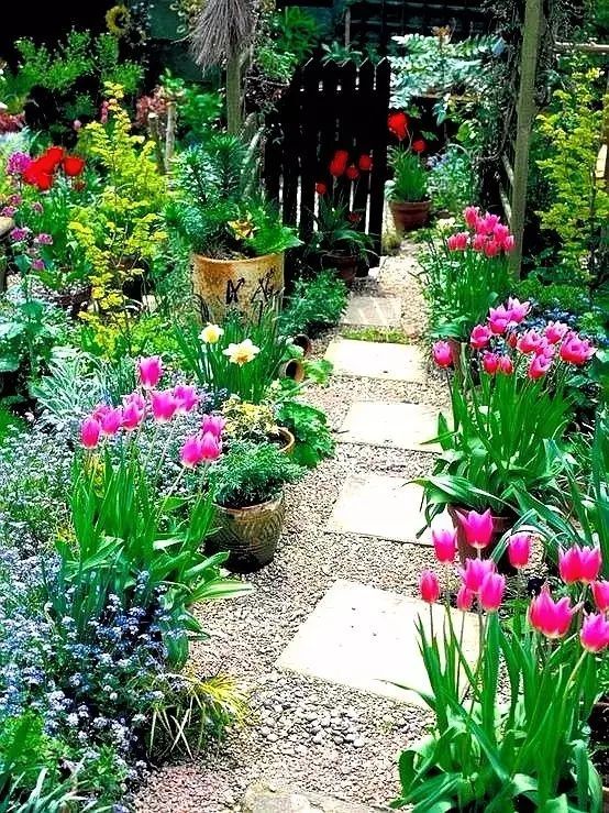 庭院|漂亮的汀步踏石，你自己动手就可以做几个