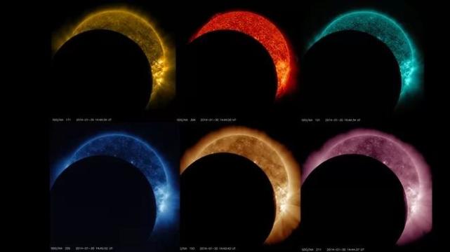 太阳上出现一个又大又黑的 洞 使太阳风冲向太空 影响地球通讯