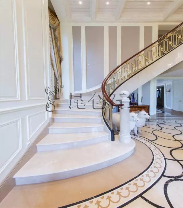 cse上海楼梯展|弧形楼梯经典案例,别墅豪宅的靓丽风景线!_腾讯新闻