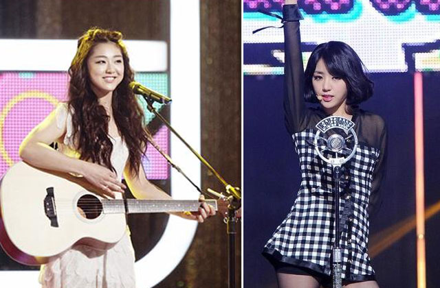 左图为去世的权梨世,右图为去世的高恩妃.