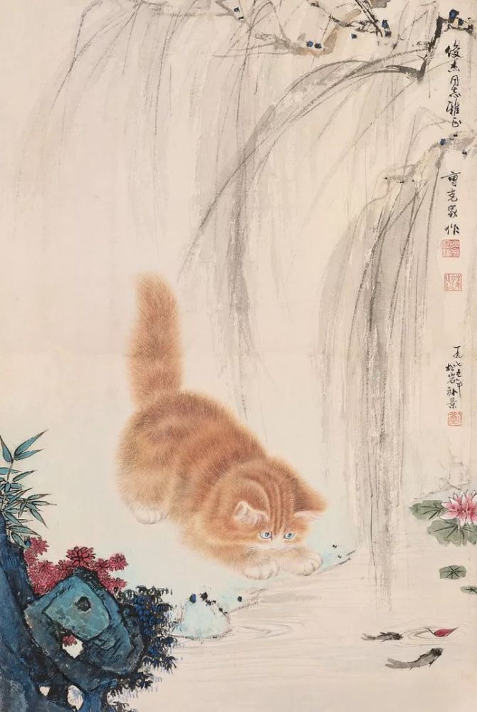 返さないよ!」 猫 鯛焼 油絵 手描き 原画 キャンバス www.ncck.org