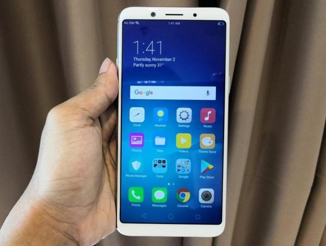 国外的oppo f5和国内的 r11s有着明显差别