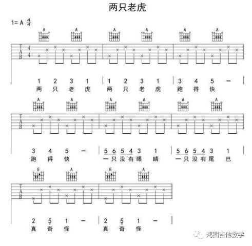 有哪些吉他和弦比较少又适合新手学习的