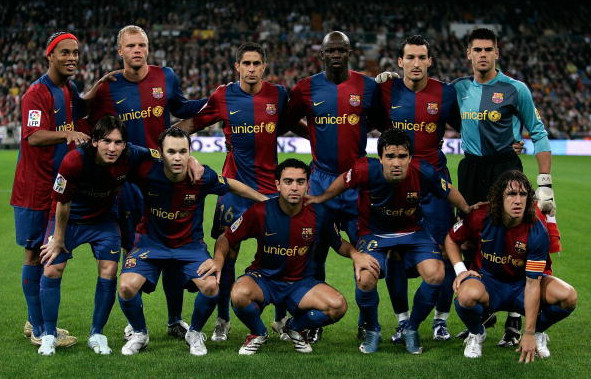 世纪大战开战在即,这是梅西第37次出战皇马,从其出道至今,巴萨队友