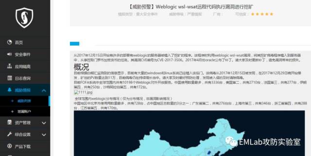 Weblogic wsl-wsat远程代码执行漏洞进行挖矿