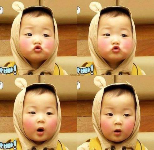 大韩民国万岁近照曝光,三胞胎表情包长大了,还是民国最会凹造型