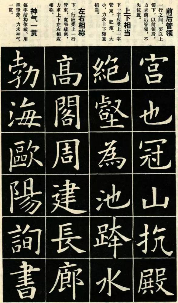 欧楷|这样写的欧楷，才正宗！