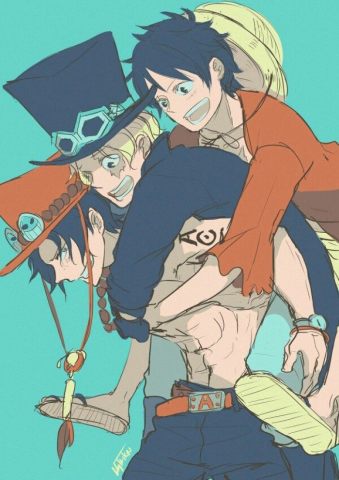 海贼王:路飞三兄弟小时候和长大后对比,唯一没