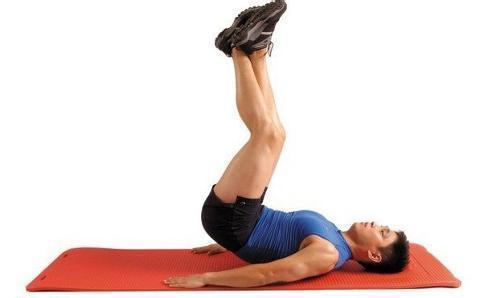 锻炼腹肌的下半段就认准反向卷腹运动!效果可