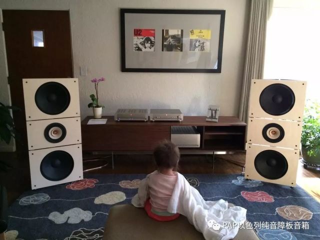 来，看看歪果仁怎么玩‘以色列纯音'障板音箱的?