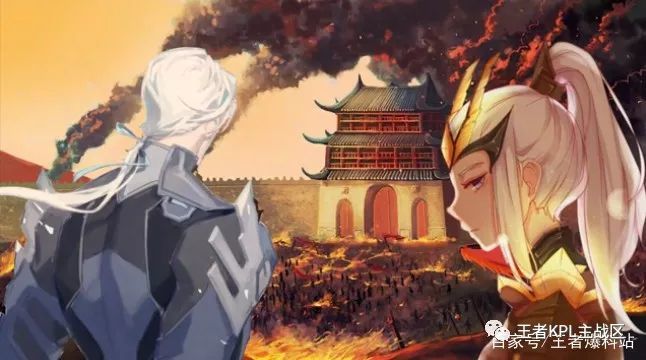 王者荣耀花木兰和铠发生了爱情故事,兰陵王吃