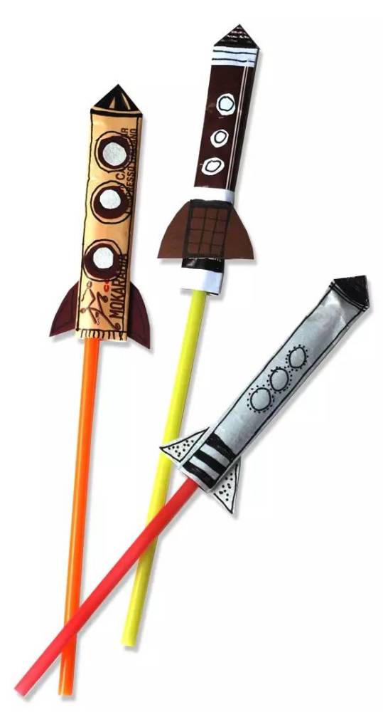 吸管手工变变变小吸管大乐趣