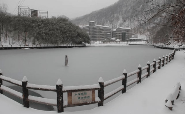 暴雪2018 美出新高度 水乡变雪乡 积雪接近20厘米厚