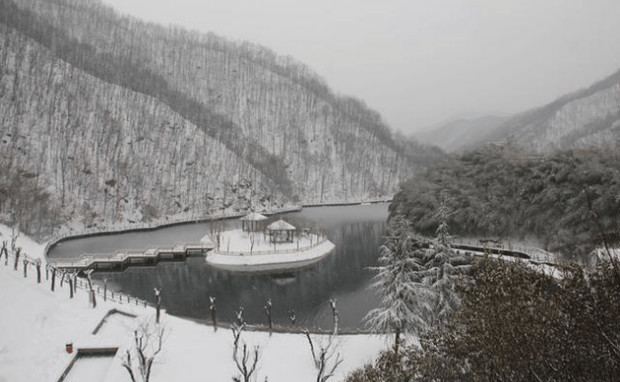 暴雪2018 美出新高度 水乡变雪乡 积雪接近20厘米厚