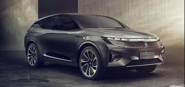 拜腾首款纯电动SUV Concept亮相 配全球最大车载屏幕