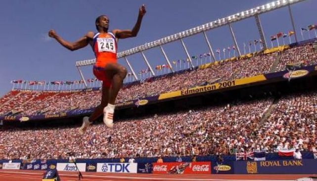 古巴名将佩德罗索古巴名将佩德罗索,也是一位不得不提的跳远大咖.