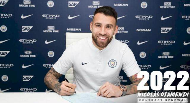 曼城官方宣布续约奥塔门迪至2022年