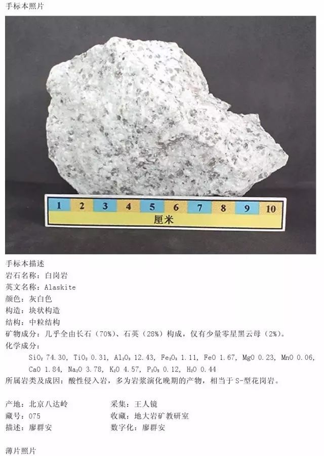 三大岩类190种岩石鉴定图册值得收藏