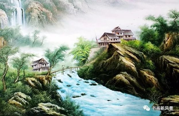 宋万清山水刀画欣赏令人拍案叫绝