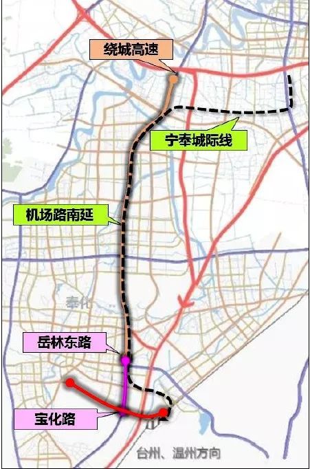 奉化将建27公里道路融入宁波快速路网
