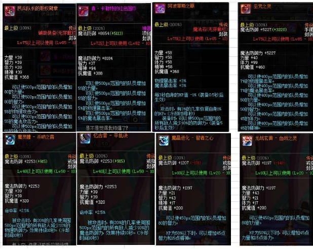 DNF起源版本部分辅助职业能力情况,光兵再也