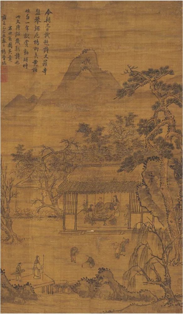 岁朝图,中国画里过新年! 岁朝图,中国画里过新年!