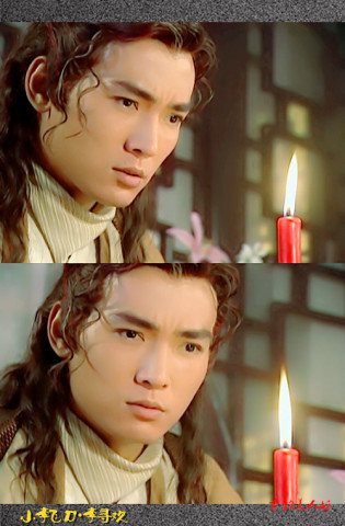 烛光照影下的古装美男,焦恩俊乔振宇钟汉良,哪个最帅?