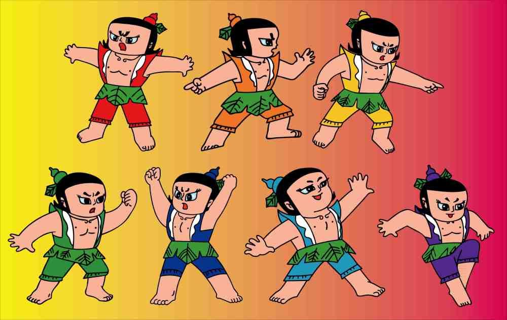 2, 葫芦娃的制片厂本来是想做葫芦十兄弟的,但后来由于经费不足,只做