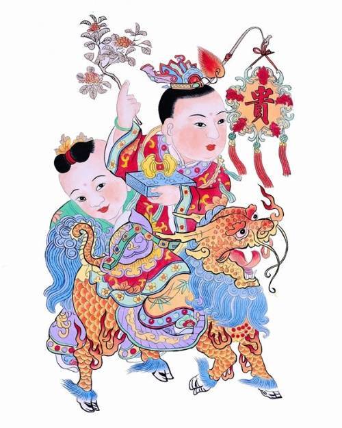 中國古代年畫，那些遺失的美好 歷史 第18張