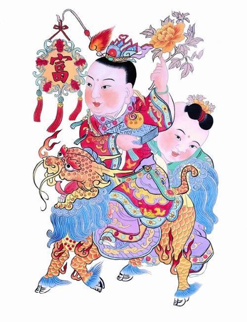 中國古代年畫，那些遺失的美好 歷史 第25張