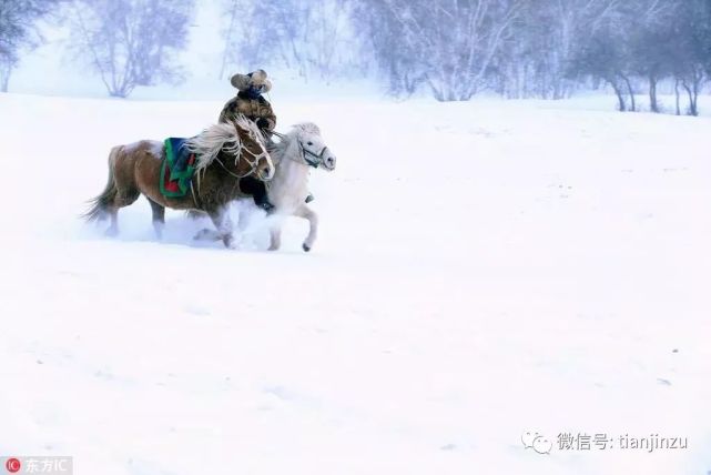 没有雪怎能叫冬天 这几个赏雪地简直美过 蓝月亮