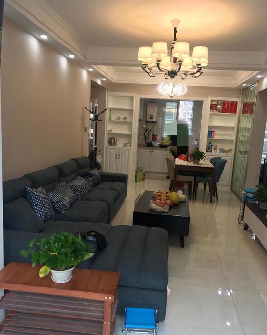 姐姐为我装的小清新婚房,99㎡全部花费12