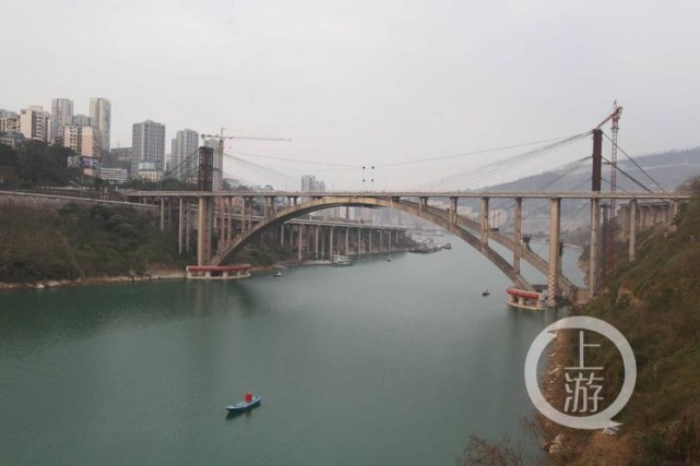 亚洲第一拱涪陵乌江大桥复线桥合龙计划8月底通车