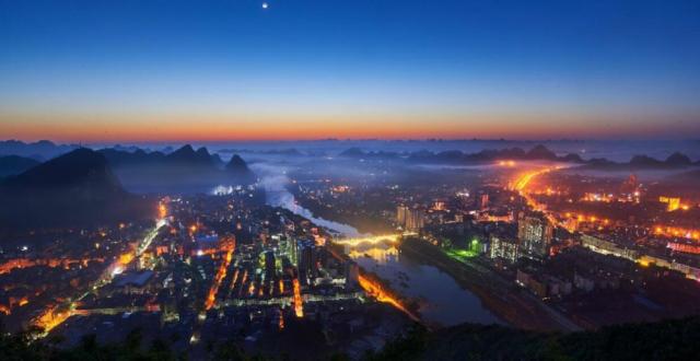 广西8个县级市、包括宜州,市区风光大比拼,看