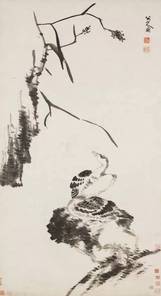 朱耷|八大山人字画全集，大饱眼福！