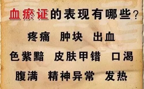 血瘀產生的原因:一是外傷,比如流產,剖腹產.