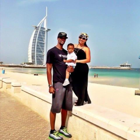 相差66厘米,波什妻子仅1米5遭吐槽:顾得了上边,顾不了下边!