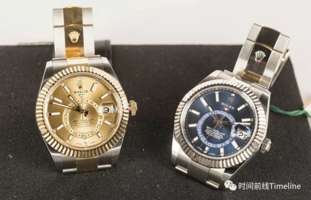 劳力士间金天行者蓝盘缺货,黄金、白金价值颠