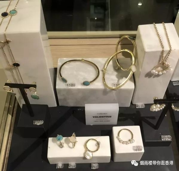 apm香港专柜各种首饰实拍(附价格)