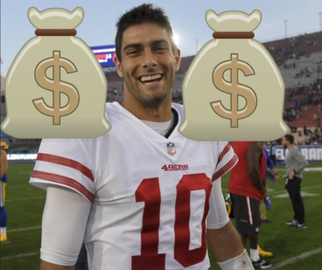 1亿3750万美金!49人四分卫获NFL历史最高薪